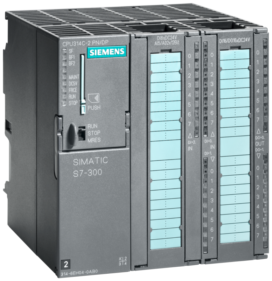 6ES7314-6EH04-0AB0 SIMATIC S7-300, CPU 314C-2PN/DP Compact CPU with 192