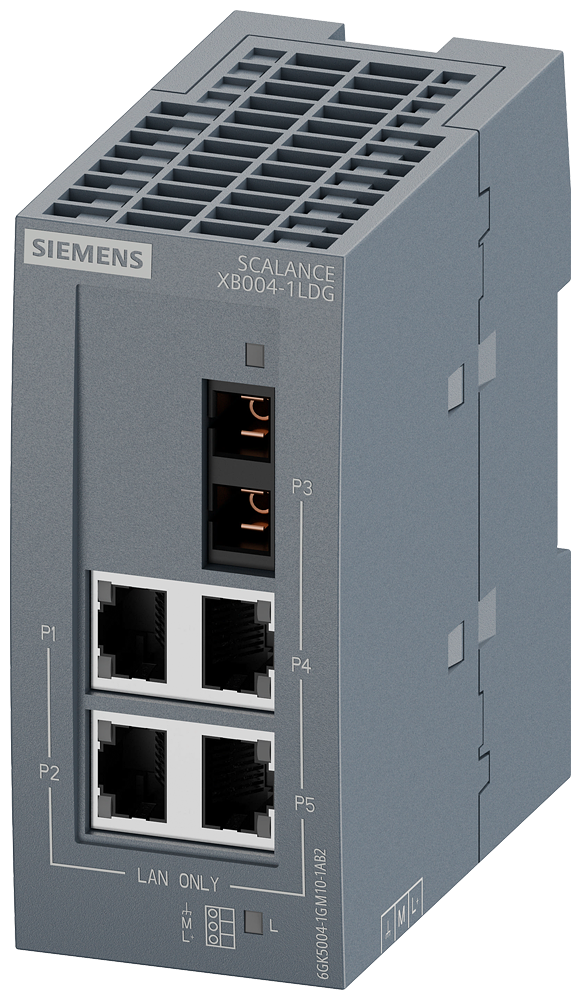 6GK5004-1GM10-1AB2 SCALANCE XB004-1LDG unmanaged Industrial Ethernet Switch
