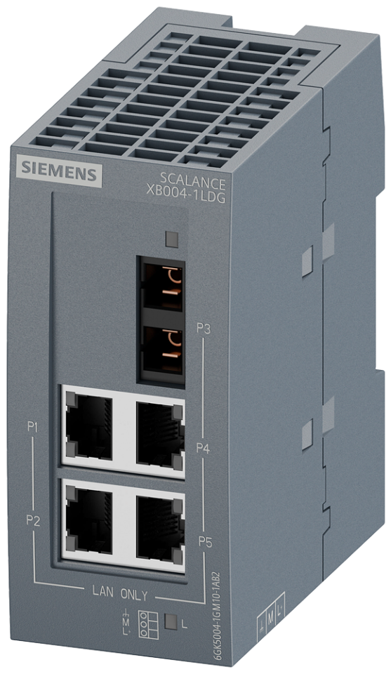 6GK5004-1GM10-1AB2 SCALANCE XB004-1LDG unmanaged Industrial Ethernet Switch