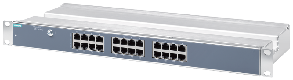 6GK5124-0BA00-3AR3 SCALANCE XR124WG; Unmanaged IE switch; 19inch  rack;