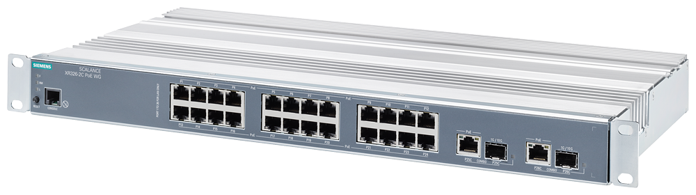 6GK5326-2QS00-3RR3 SCALANCE XR326-2C PoE WG; managed IE Switch; 19inch