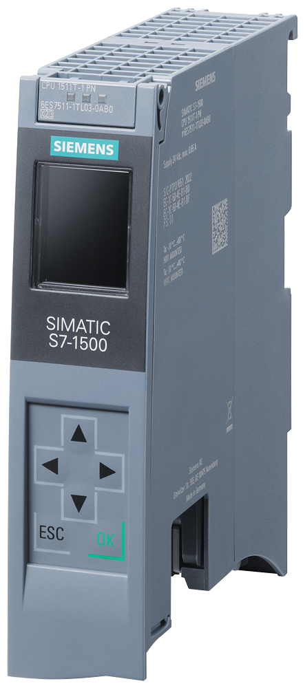 6ES7511-1TL03-0AB0 SIMATIC S7-1500T, CPU 1511T-1 PN, central processing