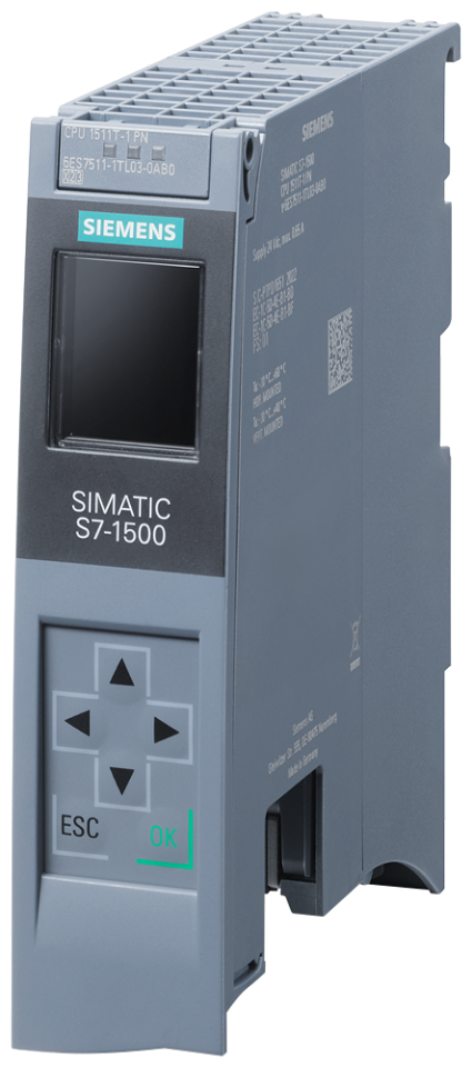 6ES7511-1TL03-0AB0 SIMATIC S7-1500T, CPU 1511T-1 PN, central processing