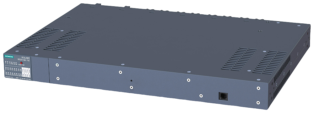6GK5324-4QG10-3HR2 SCALANCE XR324-4M PoE; Managed IE switch, 19inch rack;