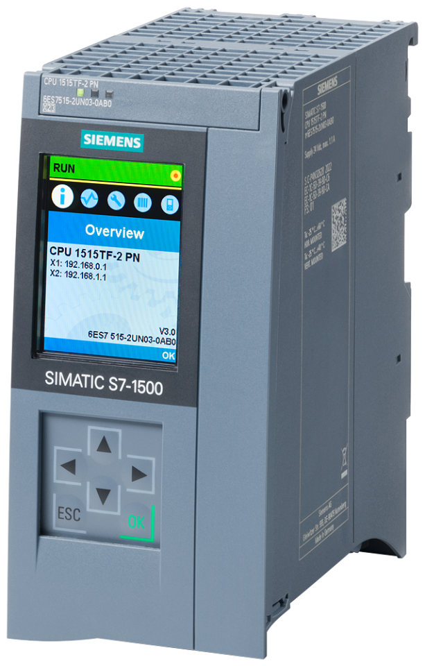 6ES7515-2UN03-0AB0 SIMATIC S7-1500T, CPU 1515TF-2 PN, central processing