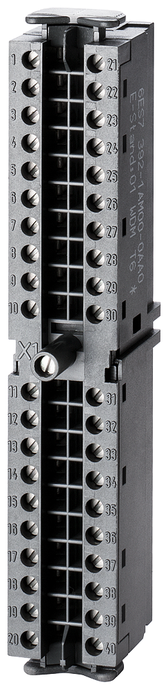 6ES7392-1AM00-0AA0 SIMATIC S7-300, Front connector with screw contacts,