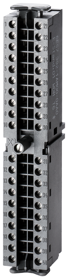 6ES7392-1AM00-0AA0 SIMATIC S7-300, Front connector with screw contacts,
