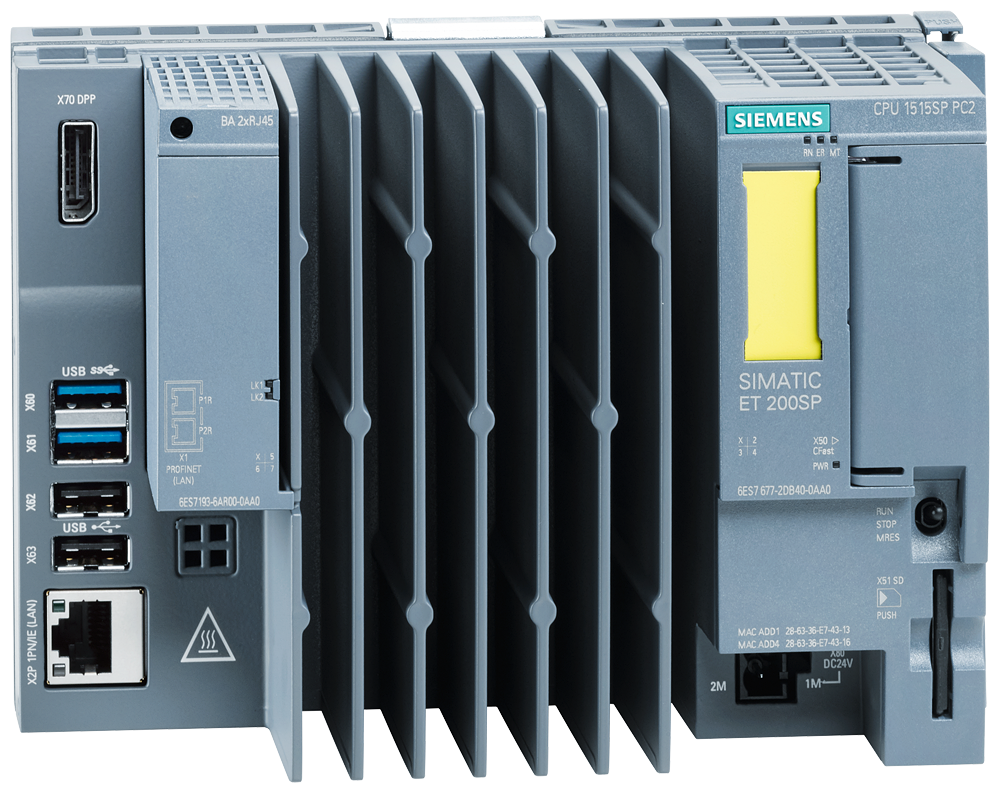 6ES7677-2SB43-0GB1 SIMATIC ET 200SP Open Controller, CPU 1515SP PC2 F,