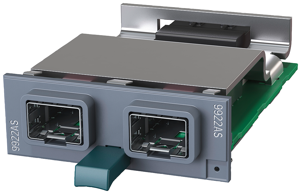 6GK5992-2AS00-8AA0 SCALANCE X accessory; Media module MM992-2SFP; 2x 100/1000