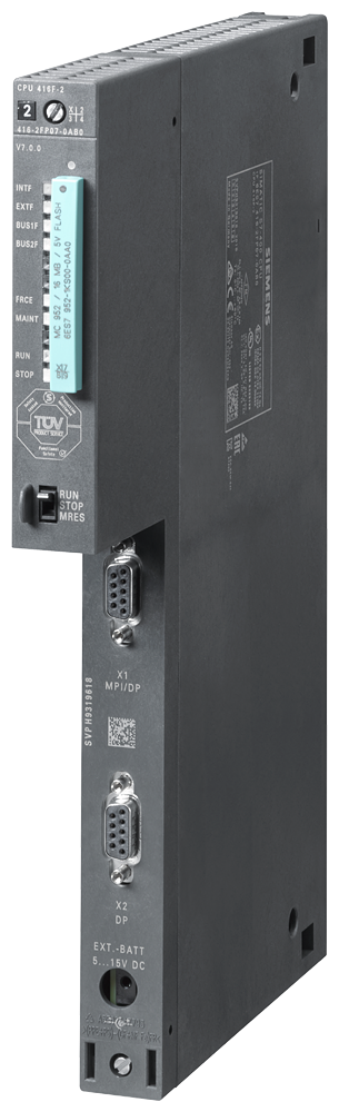 6ES7416-2FP07-0AB0 SIMATIC S7-400, CPU 416F-2, Central processing unit