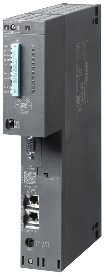 6ES7416-3FS07-0AB0 SIMATIC S7-400, CPU416F-3 PN/DP Central processing