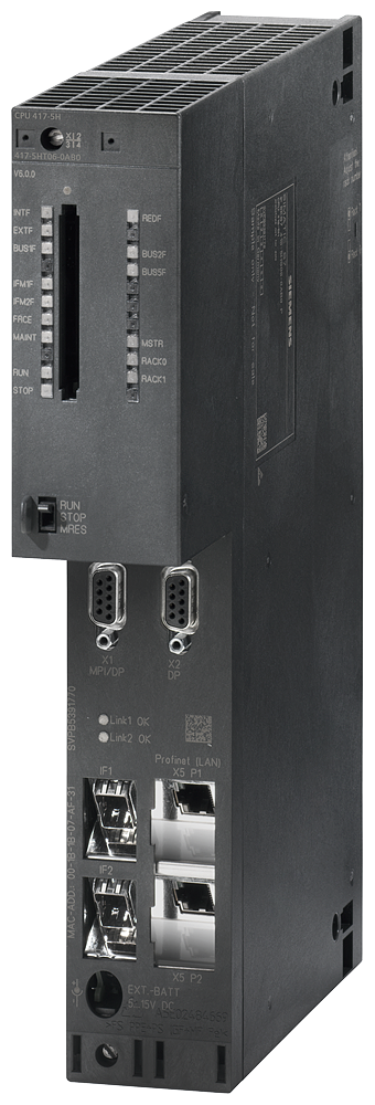 6ES7417-5HT06-0AB0 SIMATIC S7-400H, CPU 417-5H, central processing unit