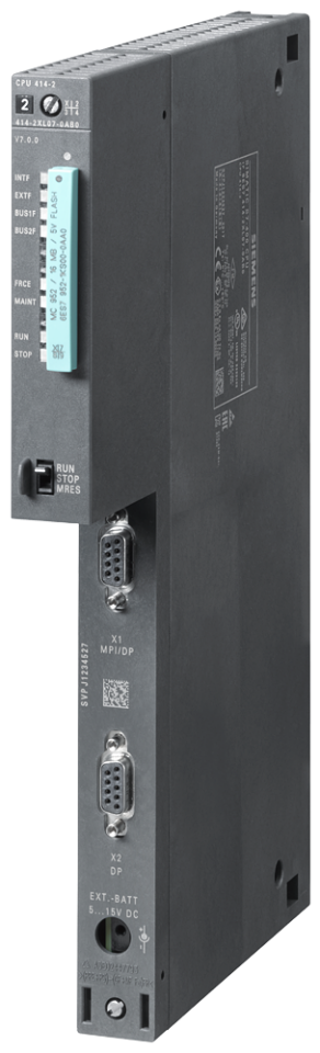 6ES7414-2XL07-0AB0 SIMATIC S7-400, CPU 414-2 Central processing unit with: