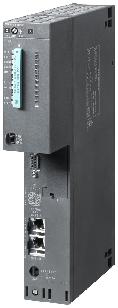 6ES7414-3EM07-0AB0 SIMATIC S7-400, CPU 414-3 PN/DP Central processing