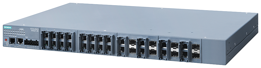 6GK5524-8GR00-3AR2 SCALANCE XR524-8C; managed IE switch; Layer 3 integrated;