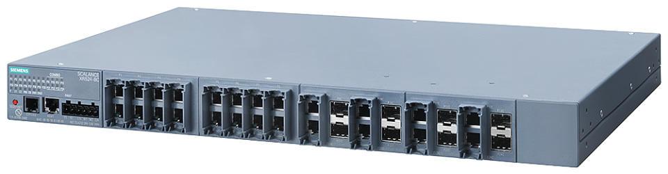 6GK5524-8GR00-3AR2 SCALANCE XR524-8C; managed IE switch; Layer 3 integrated;