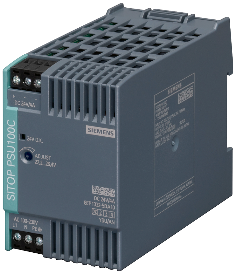 6EP1332-5BA10 SITOP PSU100C 24 V/4 A stabilized power supply input: