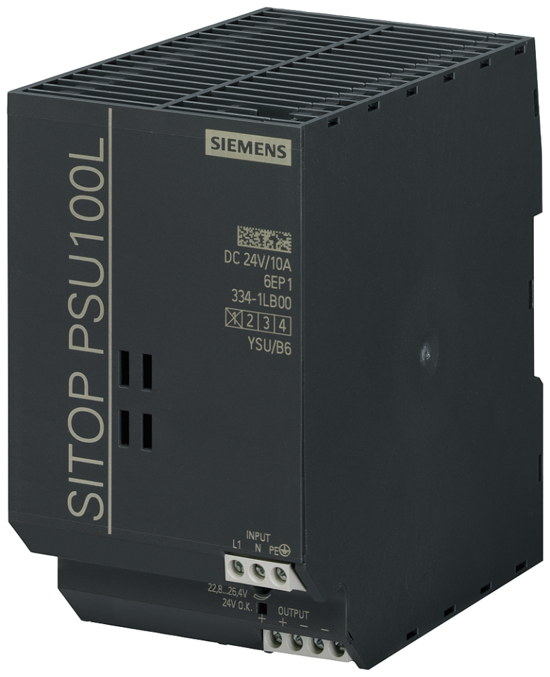 6EP1334-1LB00 SITOP PSU100L 24 V/10 A Stabilized power supply input: