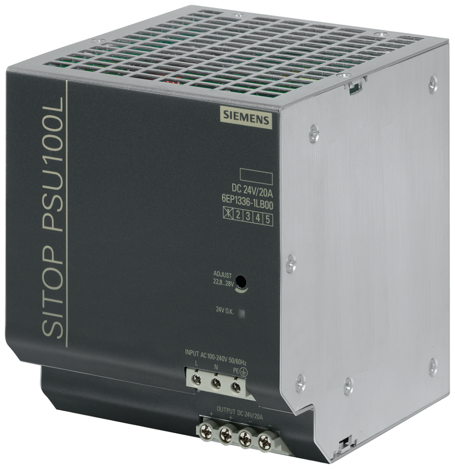 6EP1336-1LB00 SITOP PSU100L 24 V/20 A Stabilized power supply input:
