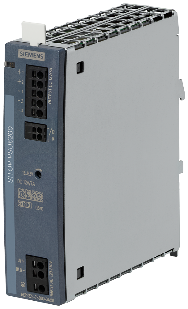 6EP3323-7SB00-0AX0 SITOP PSU6200 12 V/7 A stabilized power supply input: