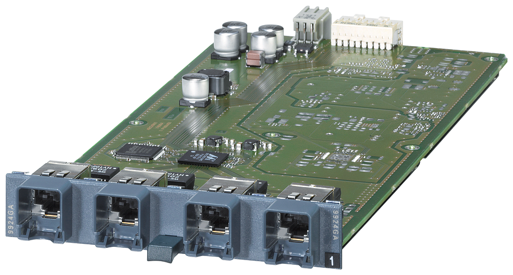 6GK5992-4GA00-8AA0 SCALANCE X accessory; Media module MM992-4CUC; 4x 1000