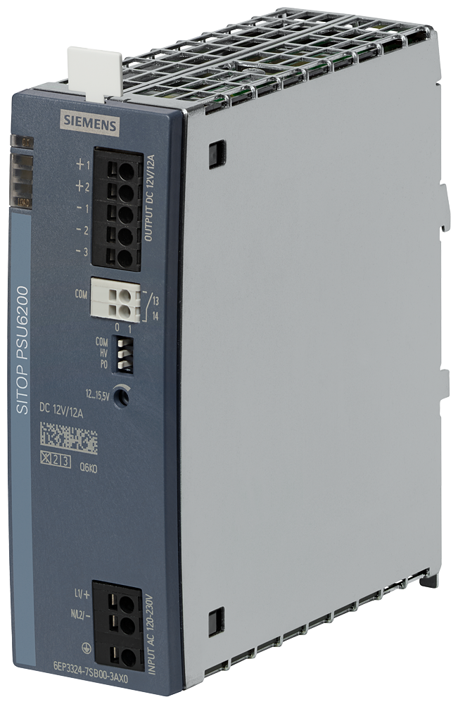 6EP3324-7SB00-3AX0 SITOP PSU6200 12 V/12 A stabilized power supply input: