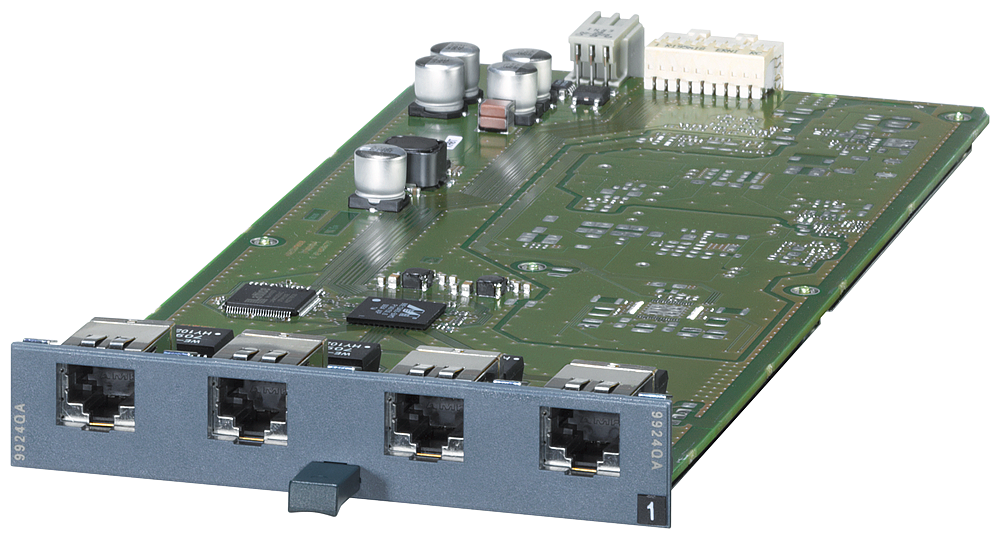 6GK5992-4SA00-8AA0 SCALANCE X accessory; Media module MM992-4CU; 4x 1000
