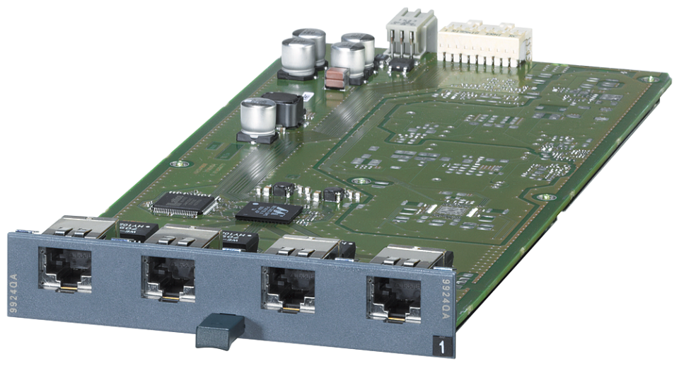 6GK5992-4SA00-8AA0 SCALANCE X accessory; Media module MM992-4CU; 4x 1000