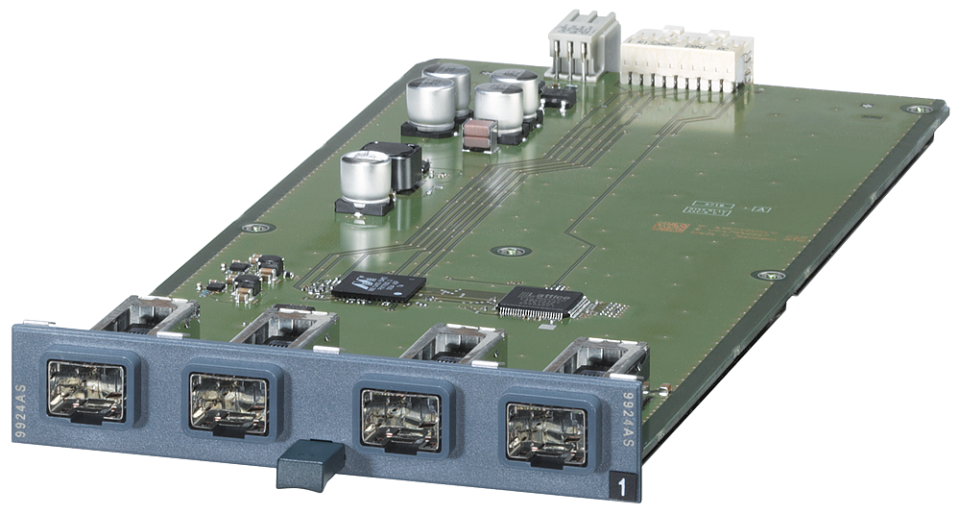 6GK5992-4AS00-8AA0 SCALANCE X accessory; Media module MM992-4SFP; 4x 100/1000