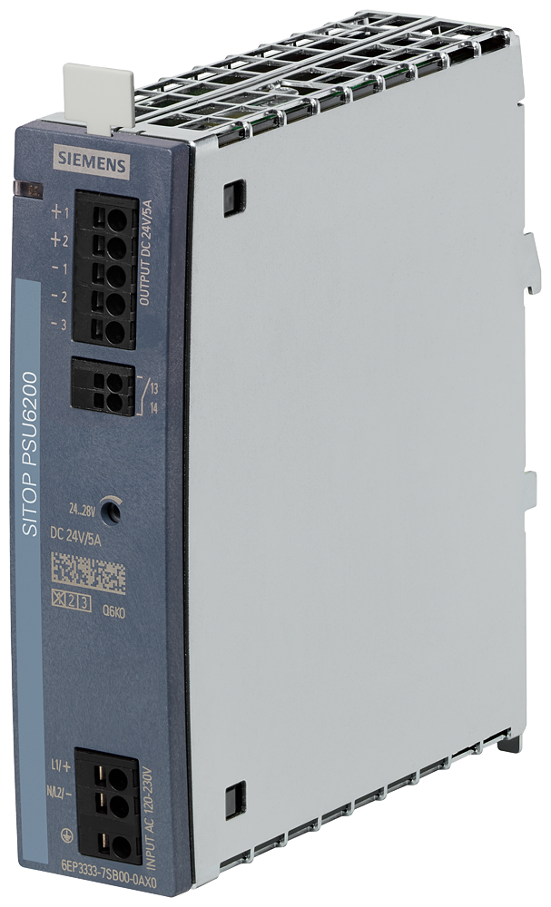 6EP3333-7SB00-0AX0 SITOP PSU6200 24 V/5 A stabilized power supply input: