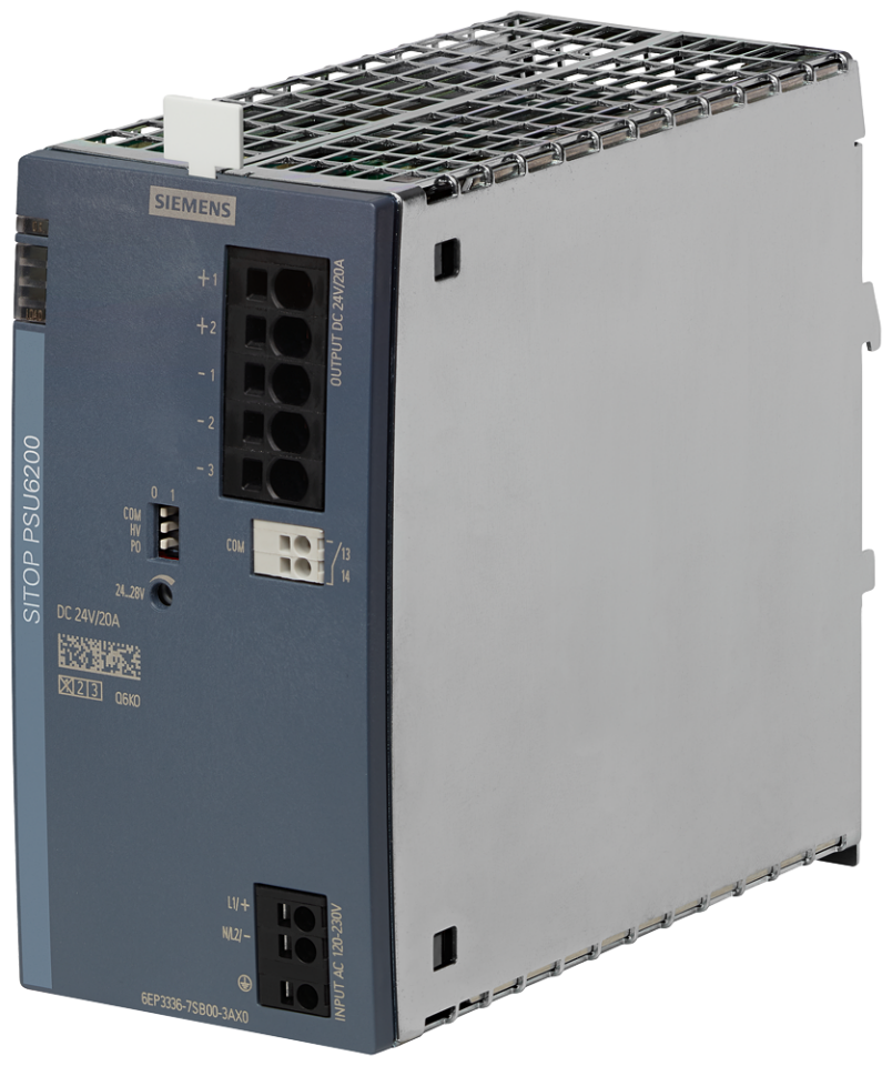 6EP3336-7SB00-3AX0 SITOP PSU6200 24 V/20 A stabilized power supply input: