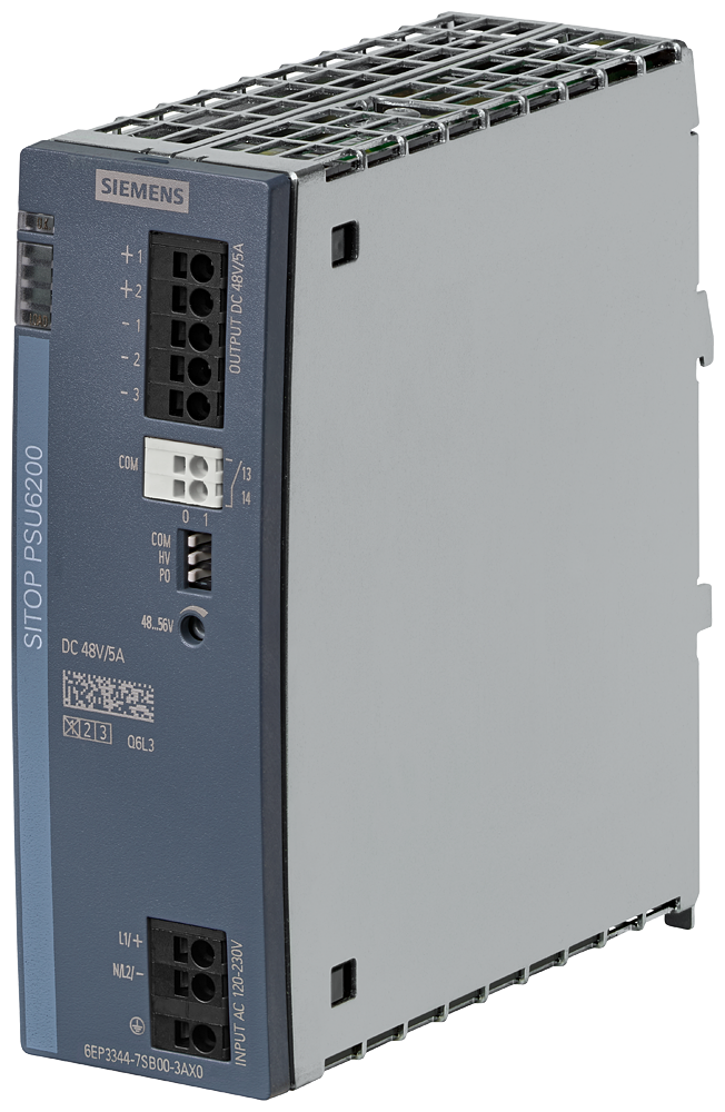 6EP3344-7SB00-3AX0 SITOP PSU6200 48 V/5 A stabilized power supply input: