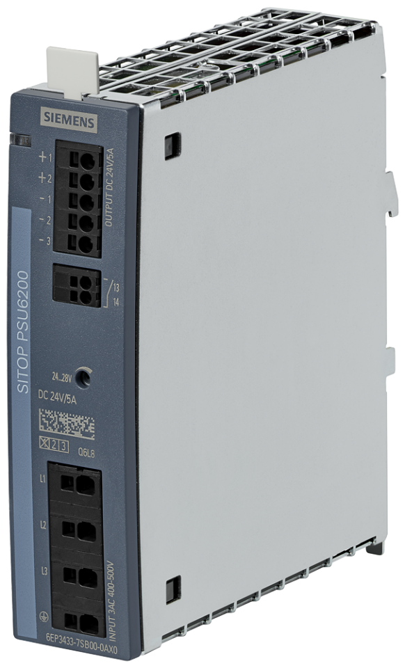 6EP3433-7SB00-0AX0 SITOP PSU6200 24 V/5 A stabilized power supply input: