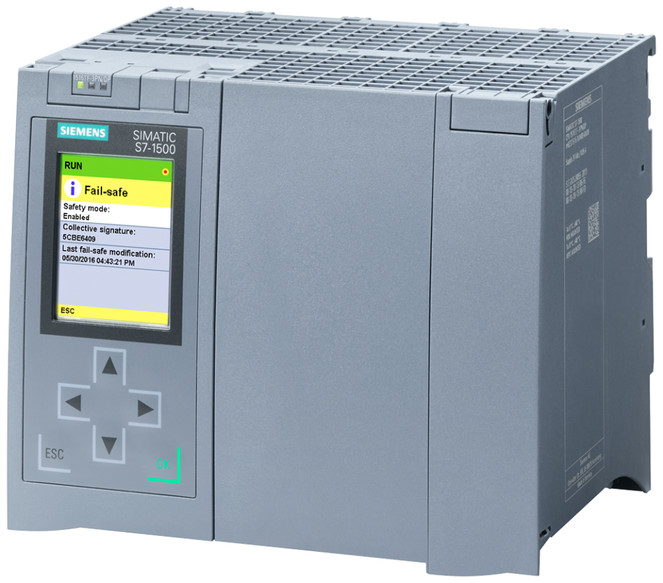 6ES7516-3UN00-0AB0 SIMATIC S7-1500TF, CPU 1516TF-3 PN/DP, central processing