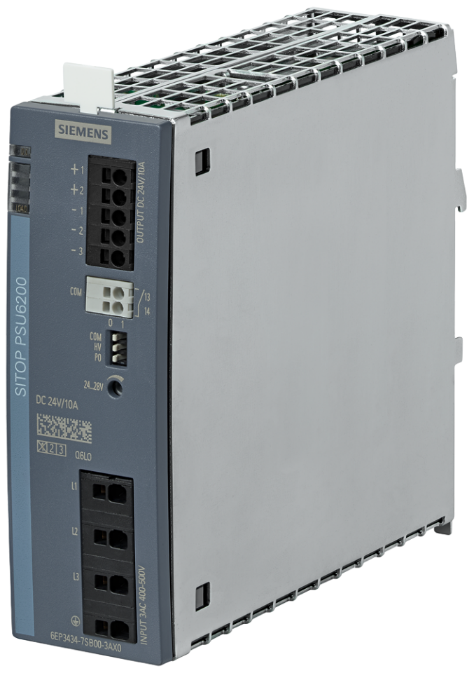 6EP3434-7SB00-3AX0 SITOP PSU6200 24 V/10 A stabilized power supply input: