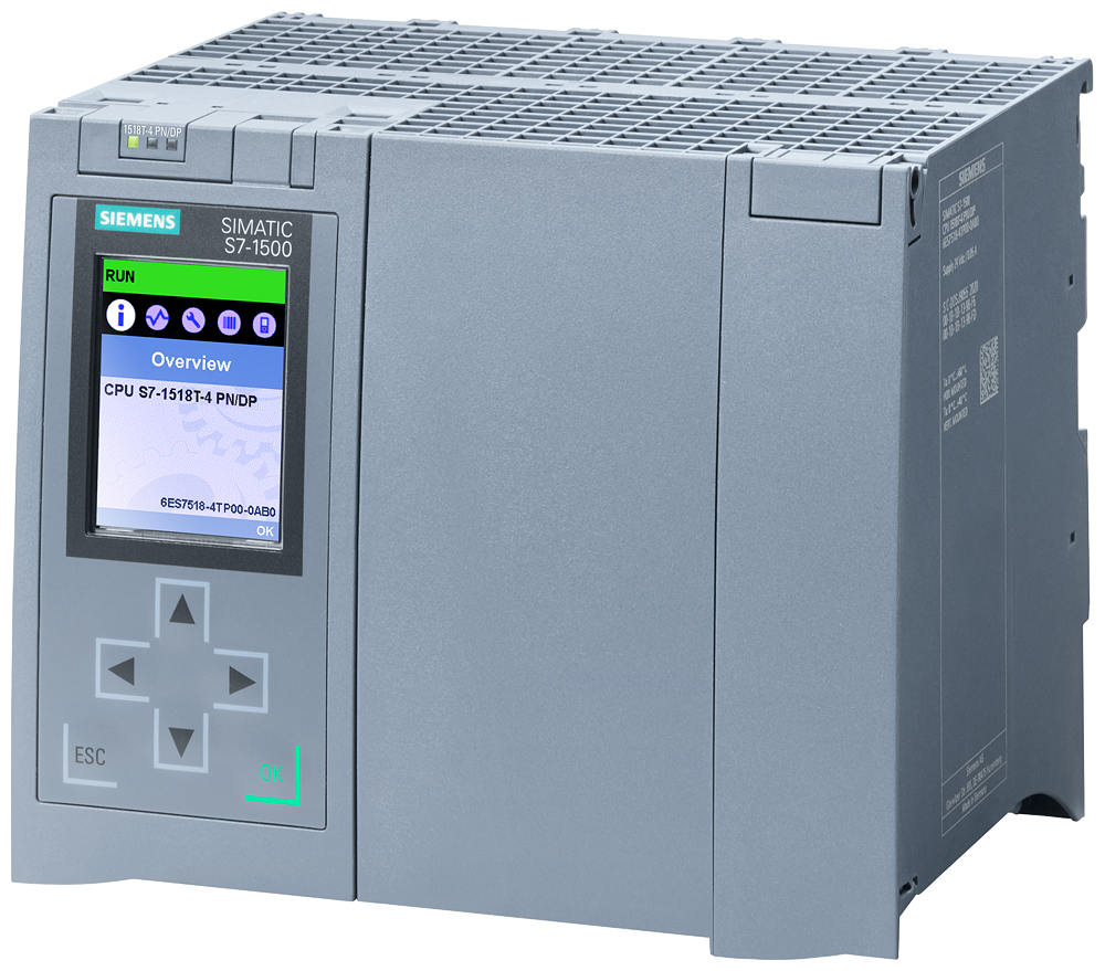 6ES7518-4TP00-0AB0 SIMATIC S7-1500T, CPU 1518T-4 PN/DP, central processing