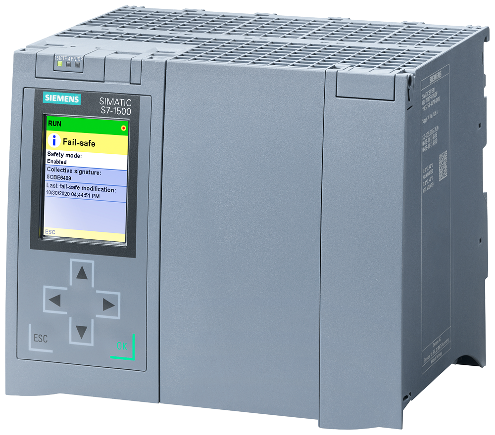 6ES7518-4UP00-0AB0 SIMATIC S7-1500TF, CPU 1518TF-4 PN/DP, central processing