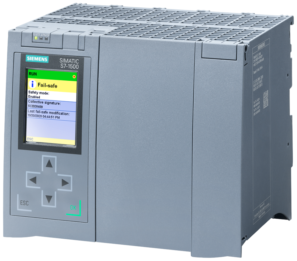 6ES7518-4UP00-0AB0 SIMATIC S7-1500TF, CPU 1518TF-4 PN/DP, central processing