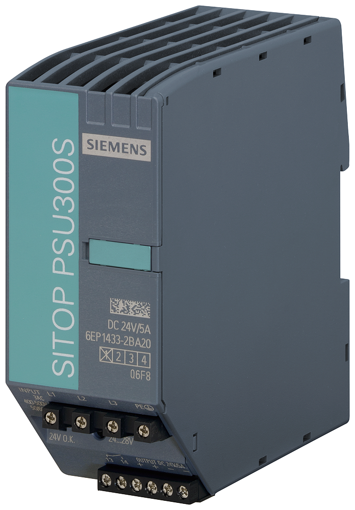 6EP1433-2BA20 SITOP PSU300S 24 V/5 A stabilized power supply input: