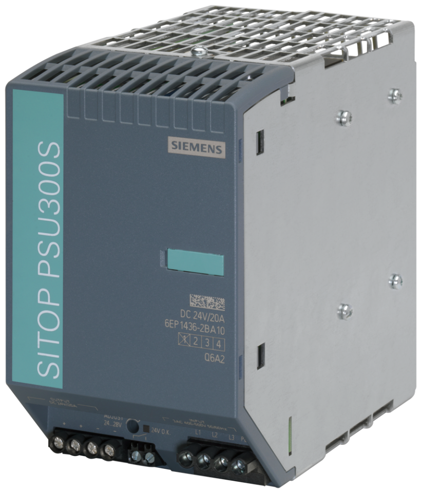 6EP1436-2BA10 SITOP PSU300S 20 A stabilized power supply input: 400-500