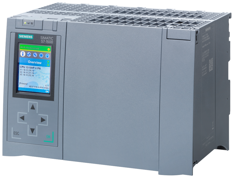 6ES7518-4JP00-0AB0 SIMATIC S7-1500H, CPU 1518HF-4 PN, central processing