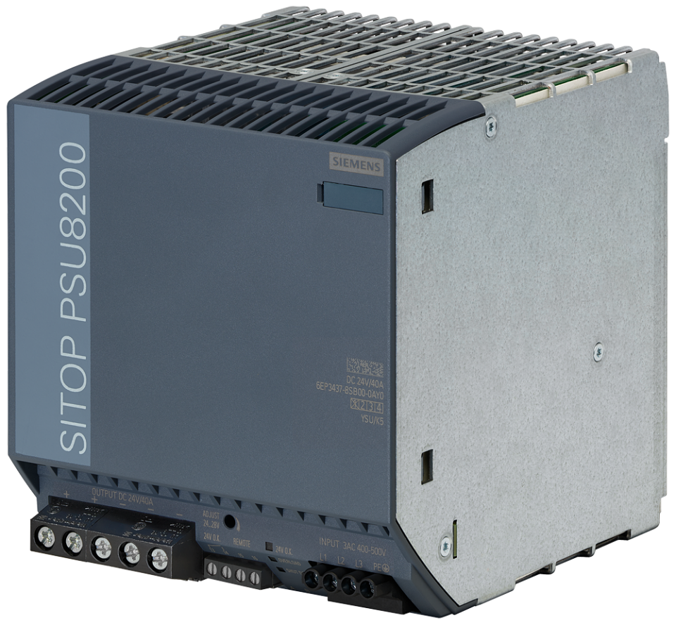 6EP3437-8SB00-0AY0 SITOP PSU8200 24 V/40 A stabilized power supply input: