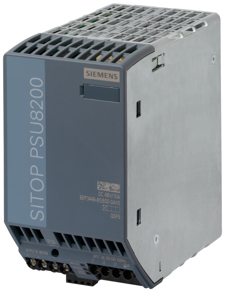 6EP3446-8SB00-0AY0 SITOP PSU8200 48 V/10 A stabilized power supply input:
