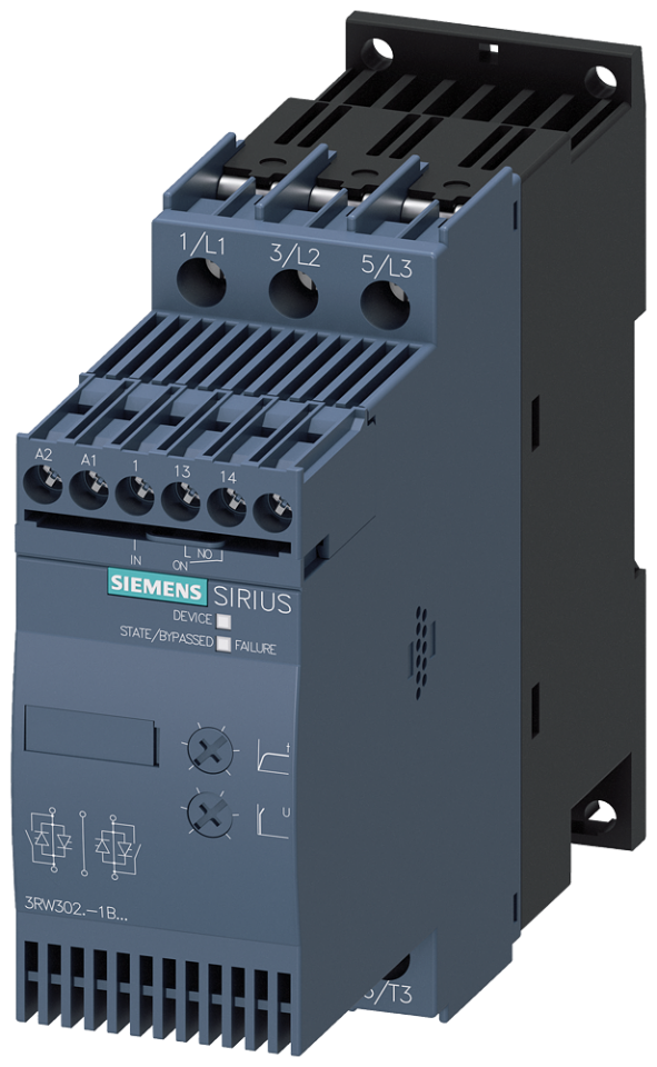 3RW3028-1BB14 SIRIUS soft starter S0 38 A, 18.5 kW/400 V, 40 Â°C