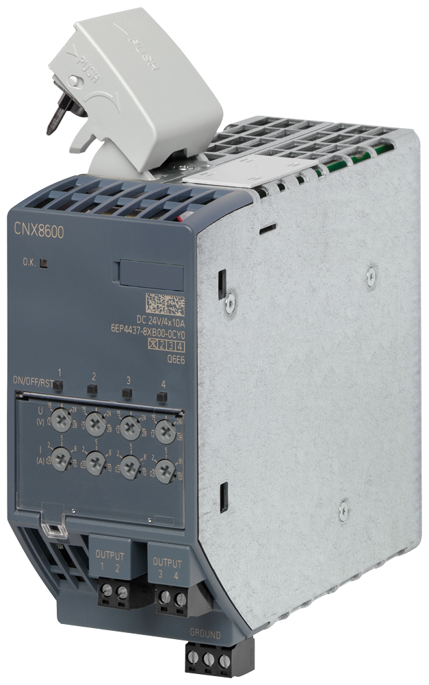 6EP4437-8XB00-0CY0 SITOP CNX8600 4x10 A expansion module for PSU8600 output: