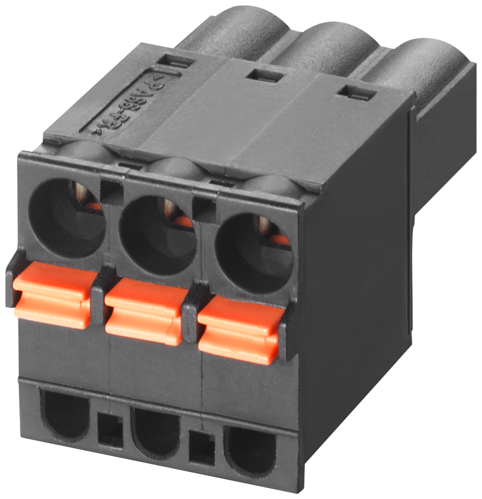 6GK5980-1CB10-0BA5 Push-in terminals 3-pole  for power supply  24 V AC/DC