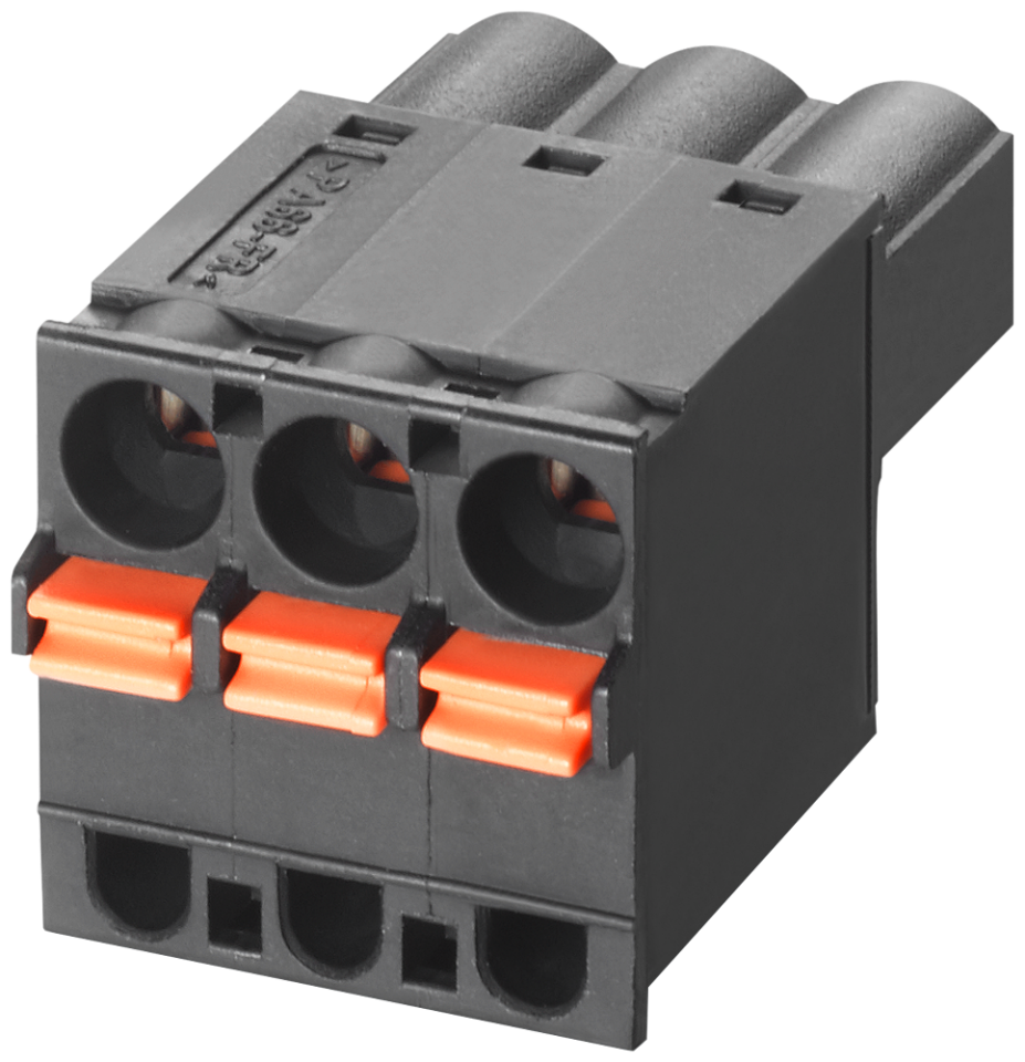 6GK5980-1CB10-0BA5 Push-in terminals 3-pole  for power supply  24 V AC/DC