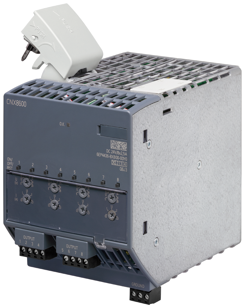 6EP4436-8XB00-0DY0 SITOP CNX8600 8x2.5 A expansion module for PSU8600