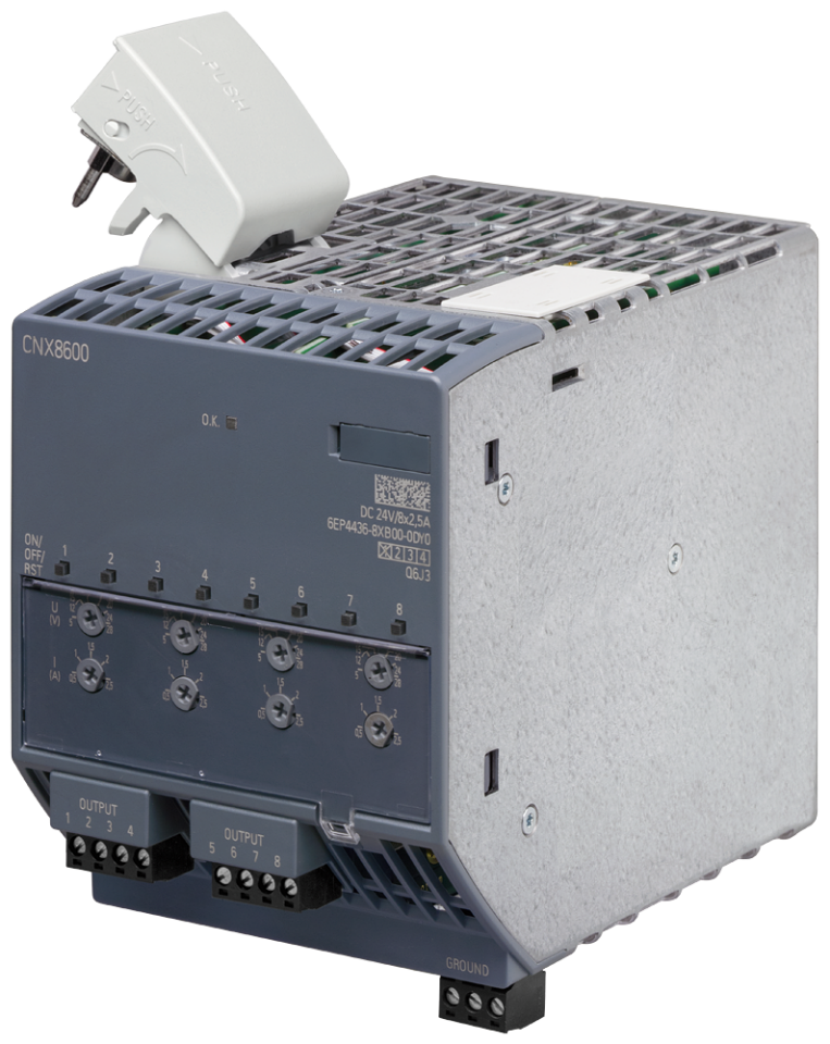 6EP4436-8XB00-0DY0 SITOP CNX8600 8x2.5 A expansion module for PSU8600