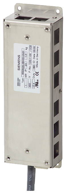 6SE6400-4BC05-0AA0 MICROMASTER 4 Braking resistor 200-240 V 180R 1000W